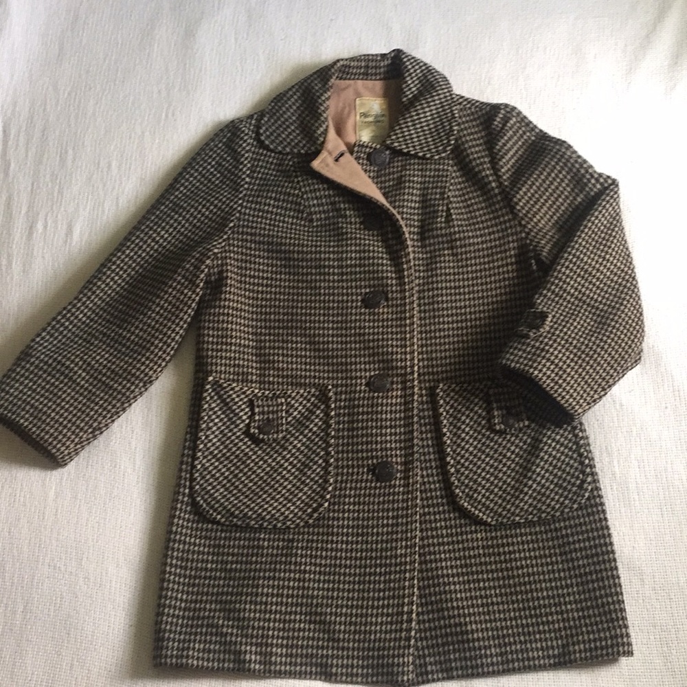 Vintage Houndstooth Coat